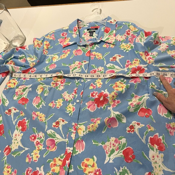 Chaps Plus Size shirt - Picture 5 of 6